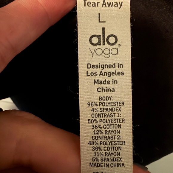 ALO Yoga alolux velour hoodie - Picture 7 of 7